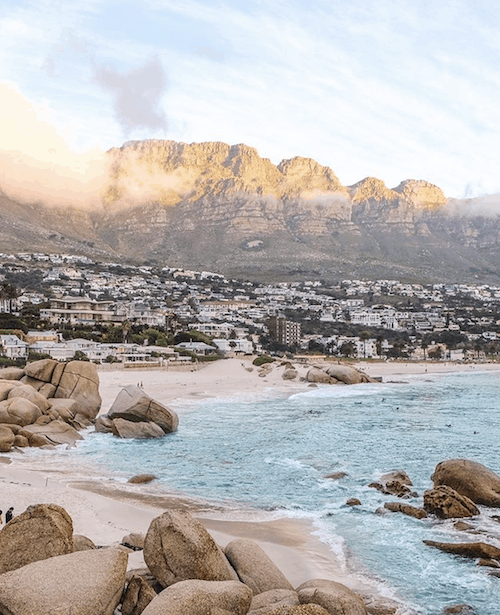Dove fare surf a Cape Town glen beach