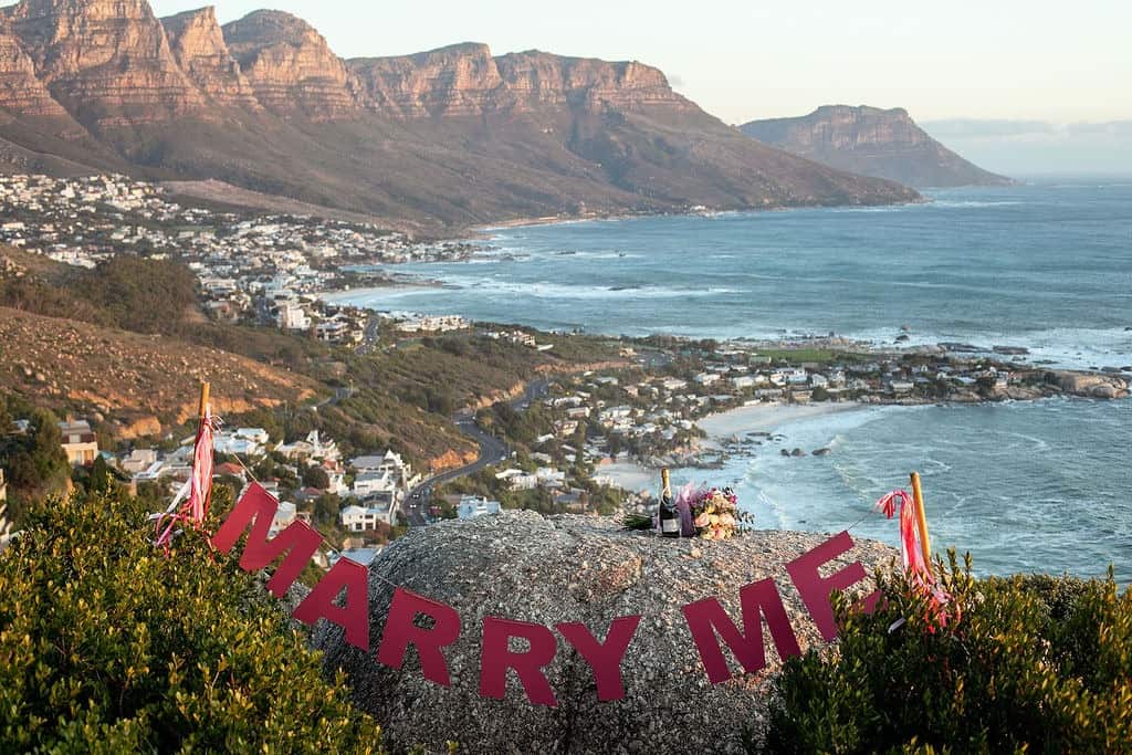 “Sunset Rock” di Cape Town